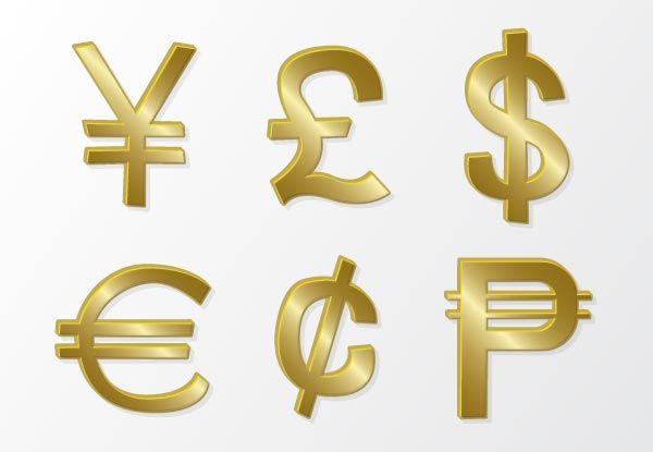 Currency Symbol Vectors