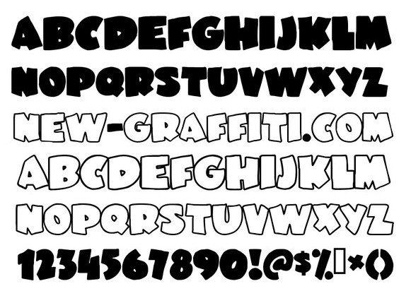 Download Graffiti Font Styles