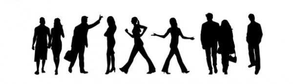 Download Vector People Silhouettes