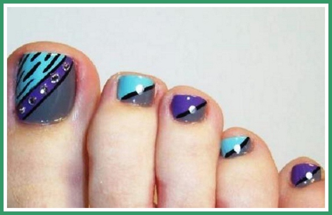 Easy Summer Toe Nail Designs