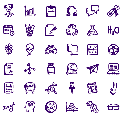 Education Icons Free Download