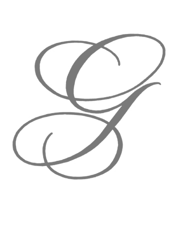 Fancy Cursive Letter G