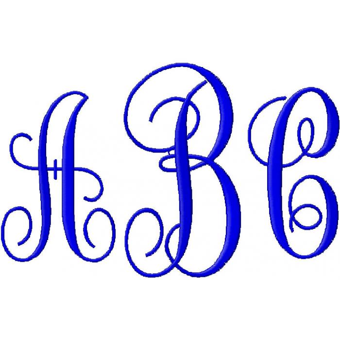 Fancy Monogram Embroidery Font Fancy Monogram Embroidery Font