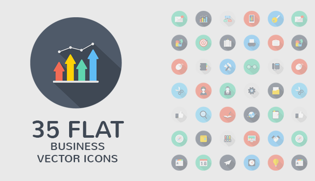 Flat Beautiful Icons