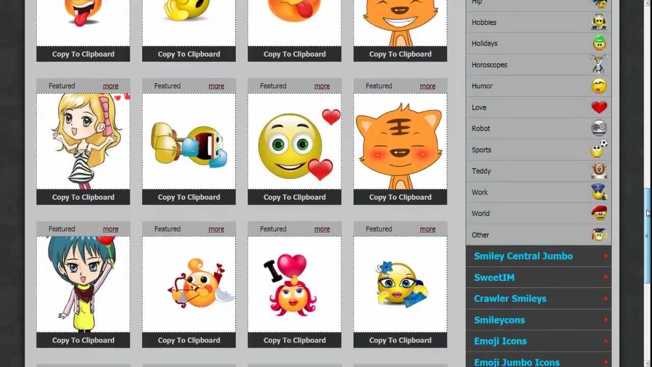 Free Animated Emoticons for Outlook Email