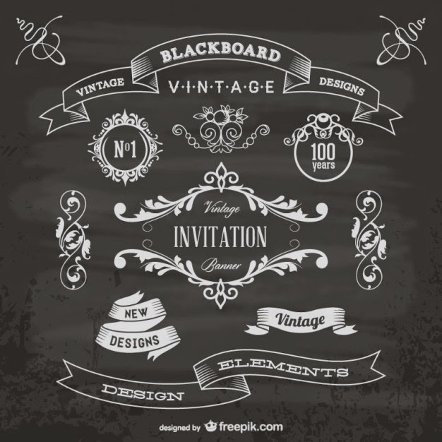 Free Chalkboard Design Elements Free Chalkboard Design Elements