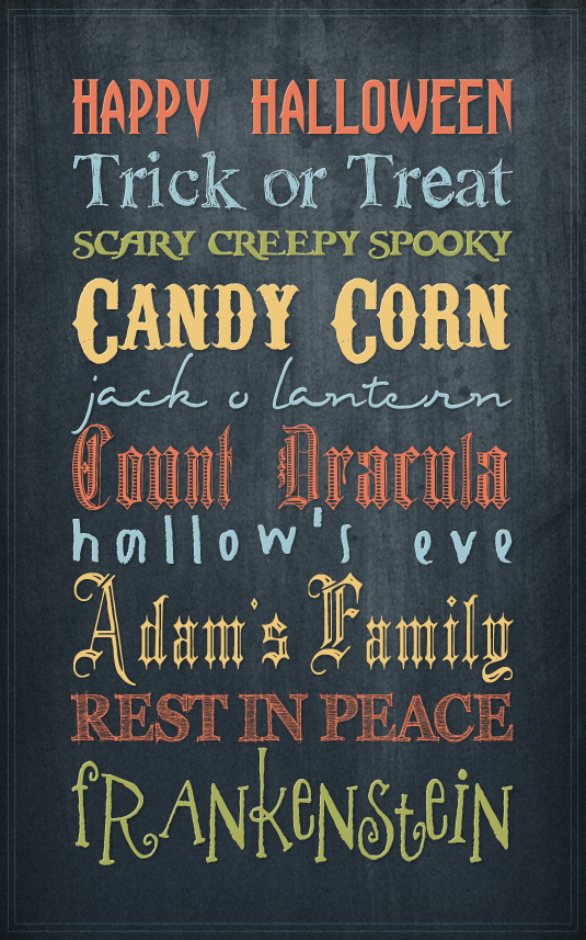 Free Halloween Fonts Free Halloween Fonts