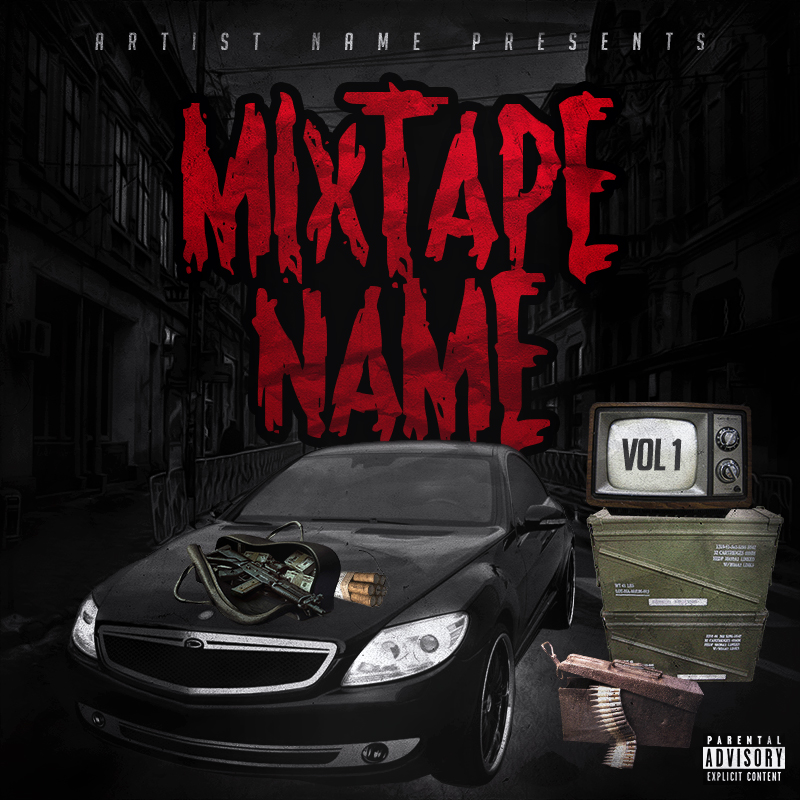 Free Mixtape Cover Templates