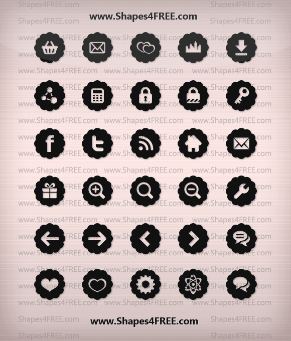 Free Photoshop Badge Shapes