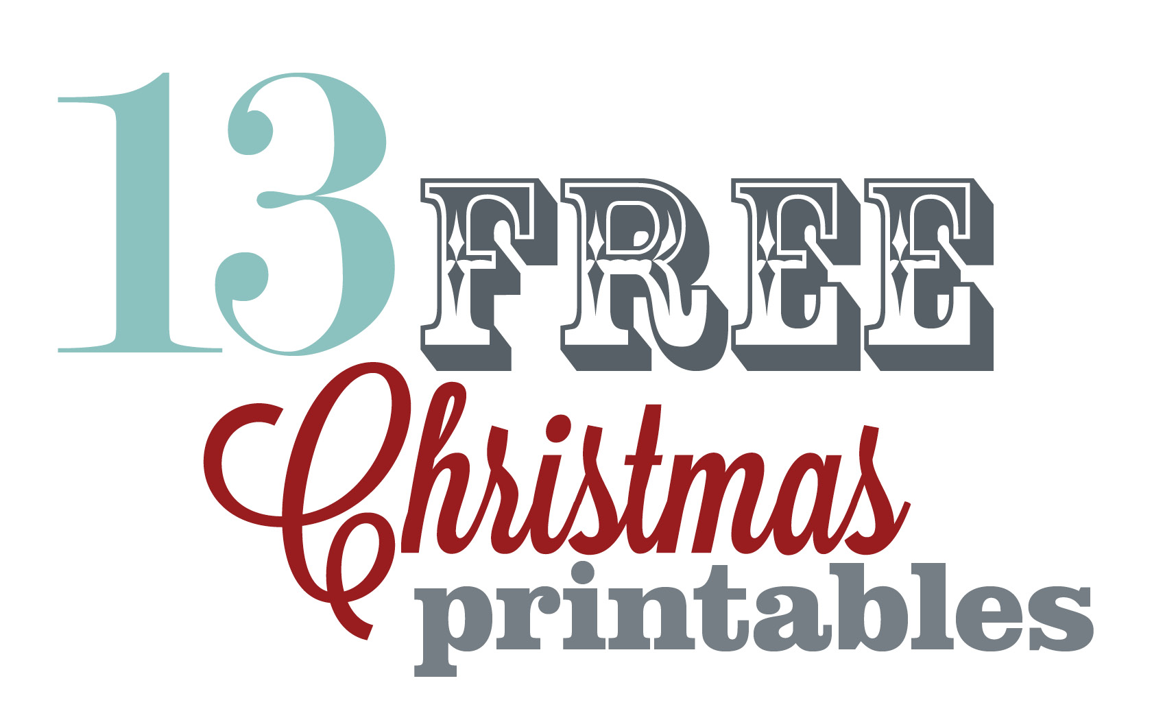 Free Printable Christmas Signs