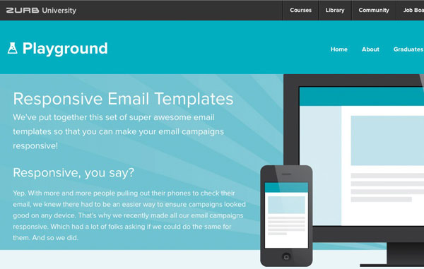 Free Responsive Email Template