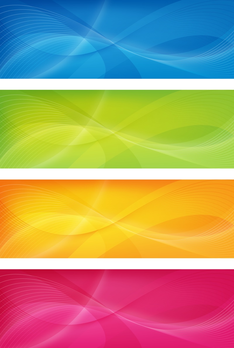 17 Photos of Rainbow Banner Vector Graphics