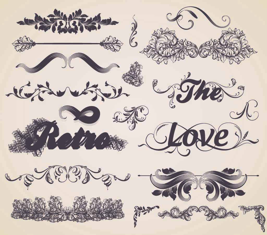 Free Vector Borders Vintage