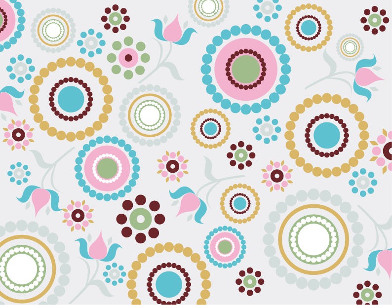 Free Vector Circles Pattern