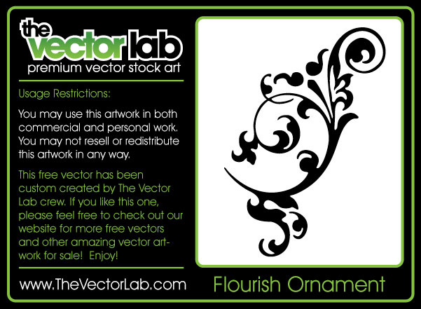 Free Vector Flourish Download