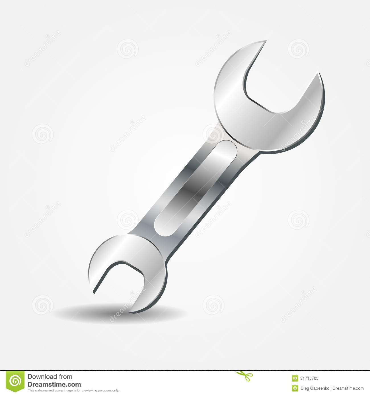 Free Vector Wrench