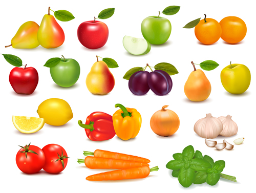 Fruits and Vegetables Vector Fruits and Vegetables Vector