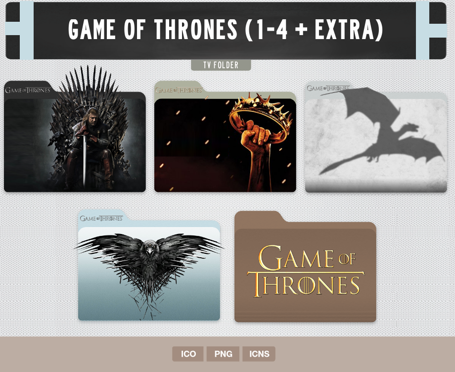 Game of Thrones Folder Icon Game of Thrones Folder Icon