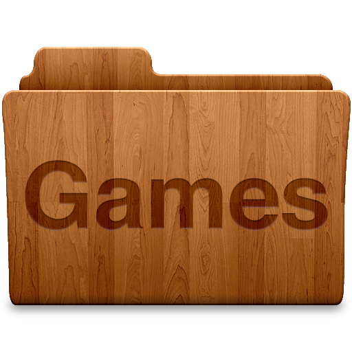 Games Folder Icon Desktop