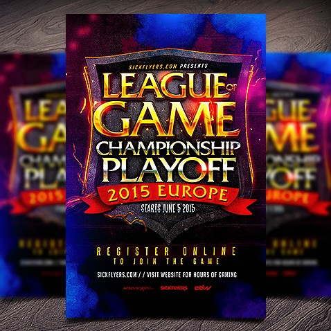 Gaming Flyer Templates