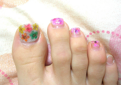 Girls Toe Nail Designs