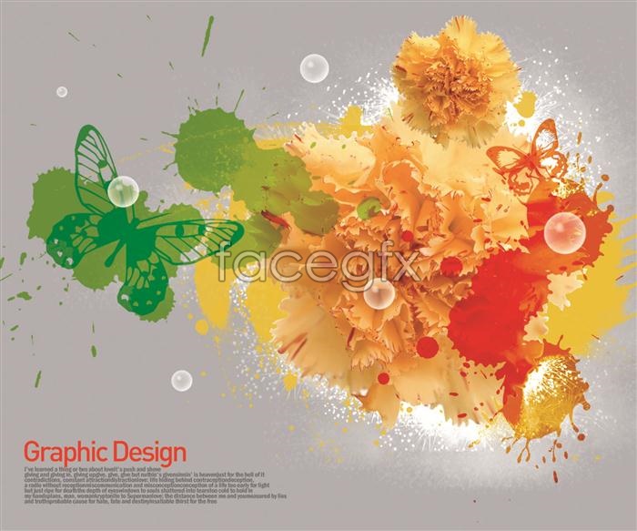 Graffiti Flowers Designs