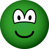 Green Smiley Emoticon