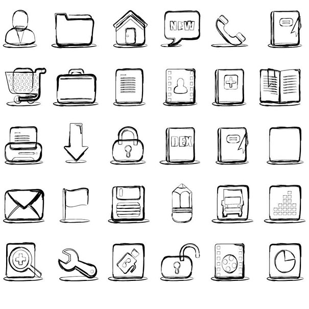 Hand Drawn Icons