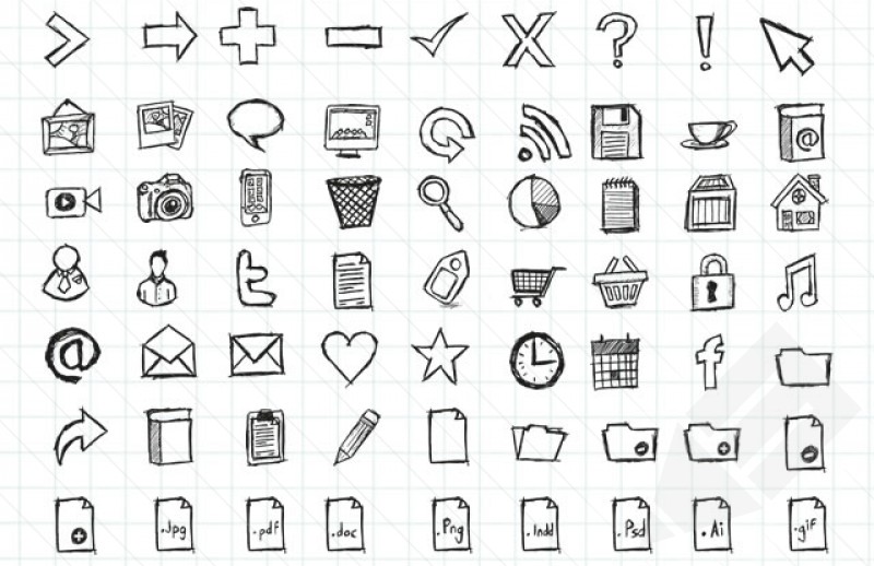 Hand Drawn Icons