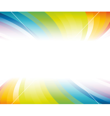 Horizontal Rainbow Banner