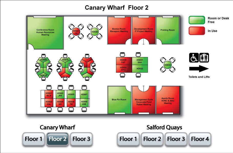 Icon Conference Room Floor Plan