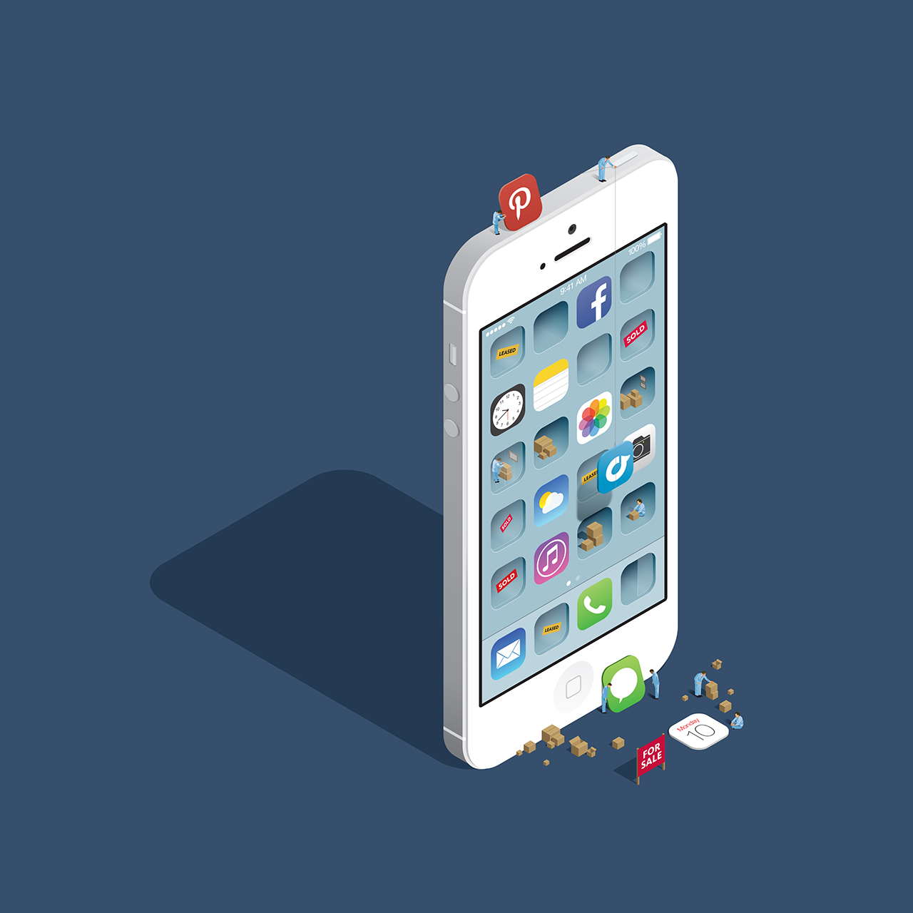 iOS 7 App Icon Template