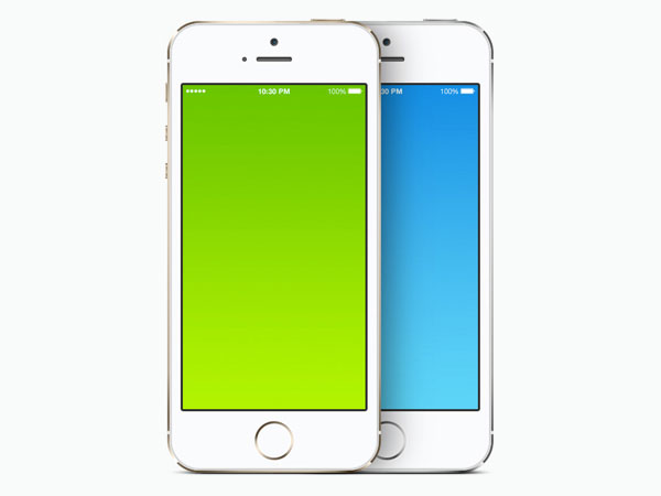 iPhone 5S Mockup PSD