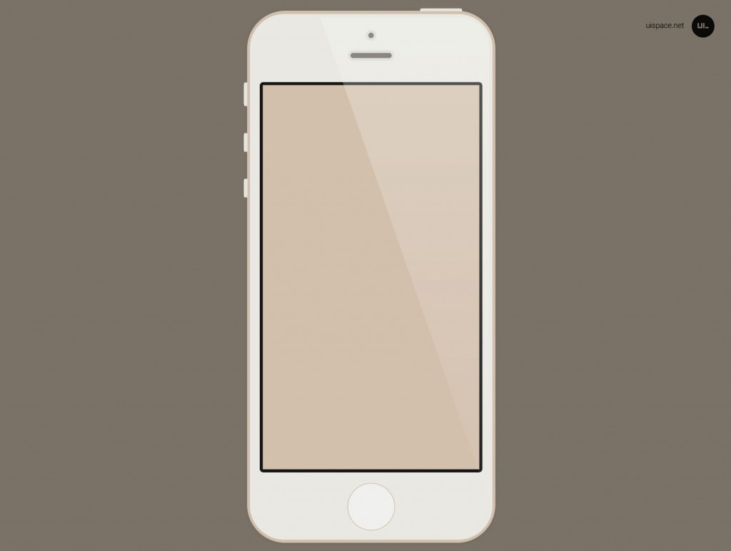 iPhone 5S Mockup PSD