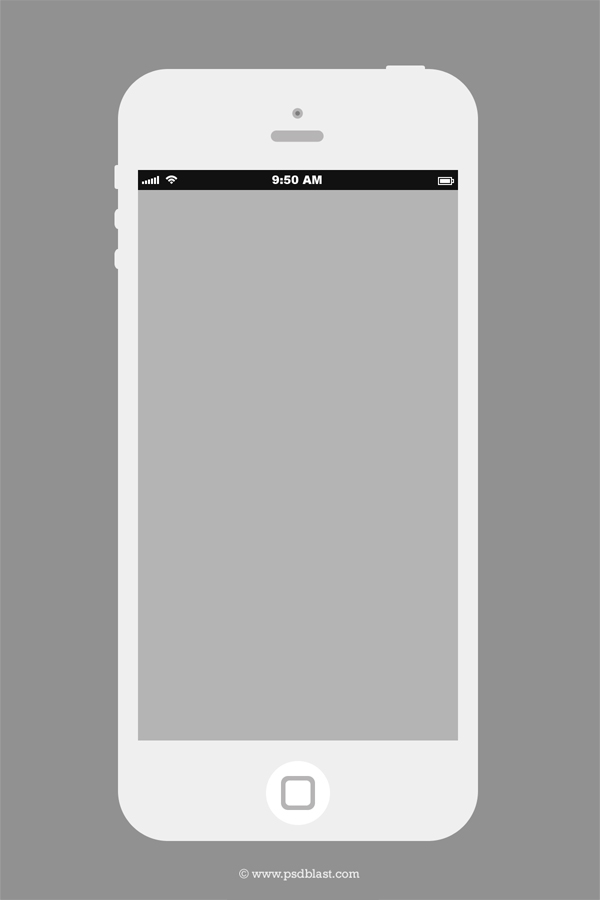 iPhone Design Template