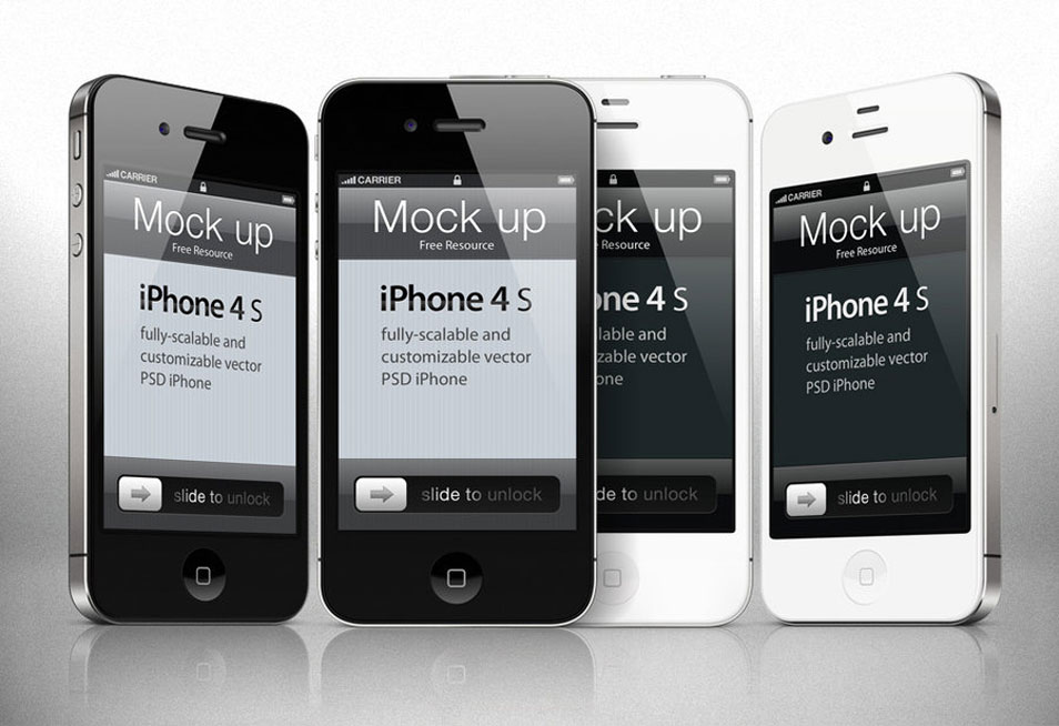 iPhone Vector Template iPhone Vector Template