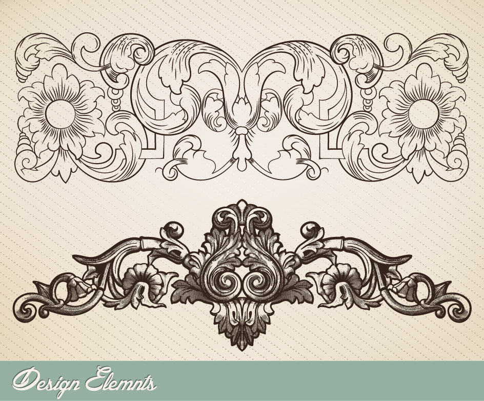 Lace Border Vector Free