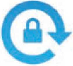 Lock Symbol On iPhone Circle Icon Lock Symbol On iPhone Circle Icon