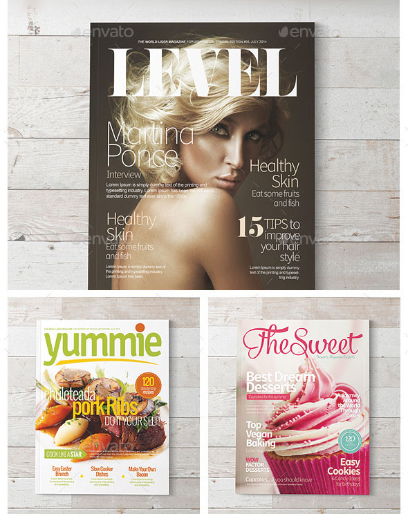 Magazine Cover Templates Magazine Cover Templates