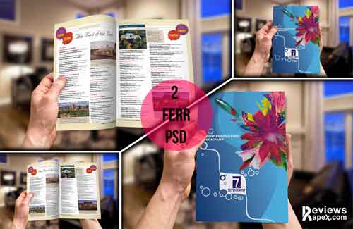 Magazine Layout Mockups Magazine Layout Mockups