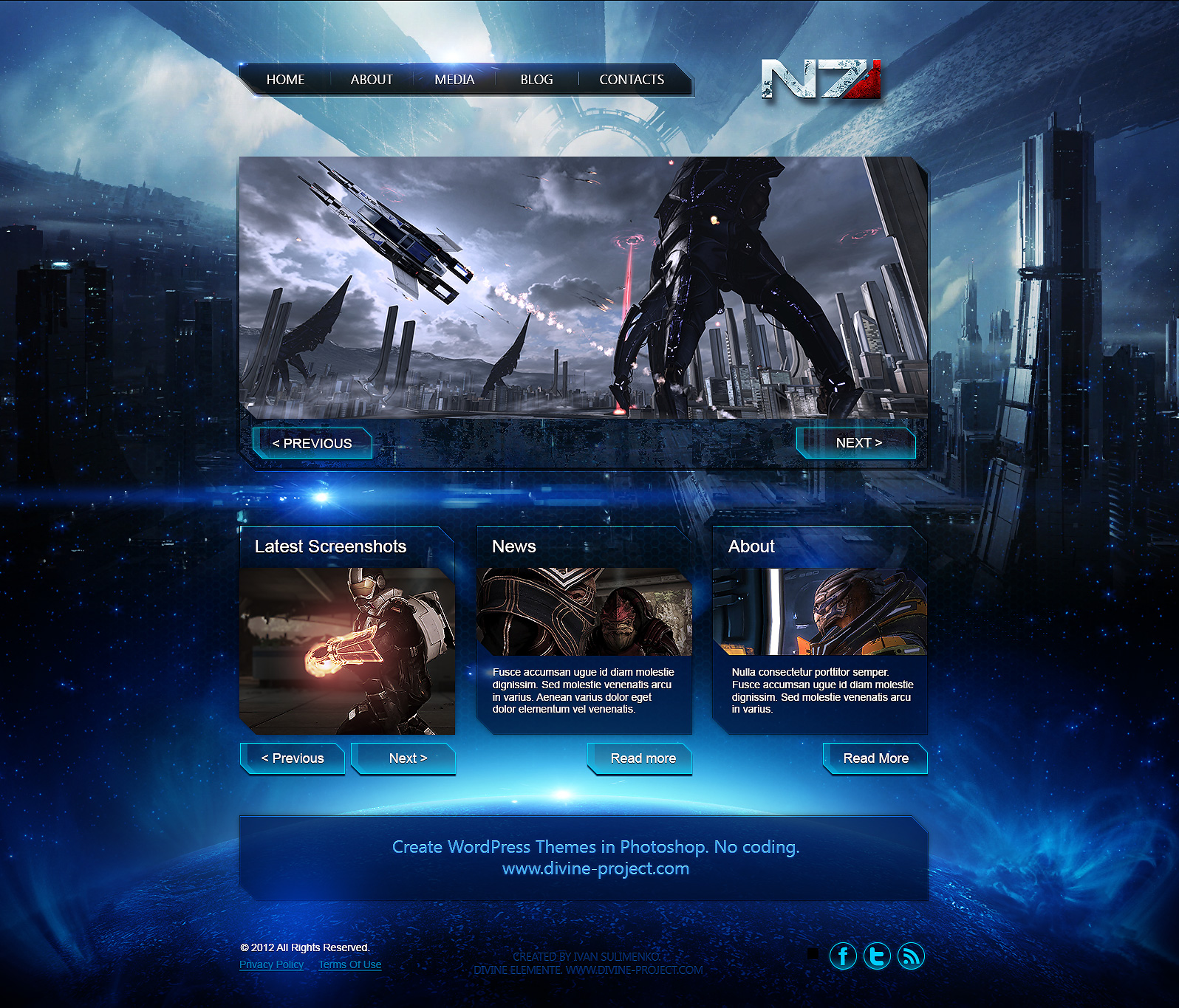 Mass Effect Templates