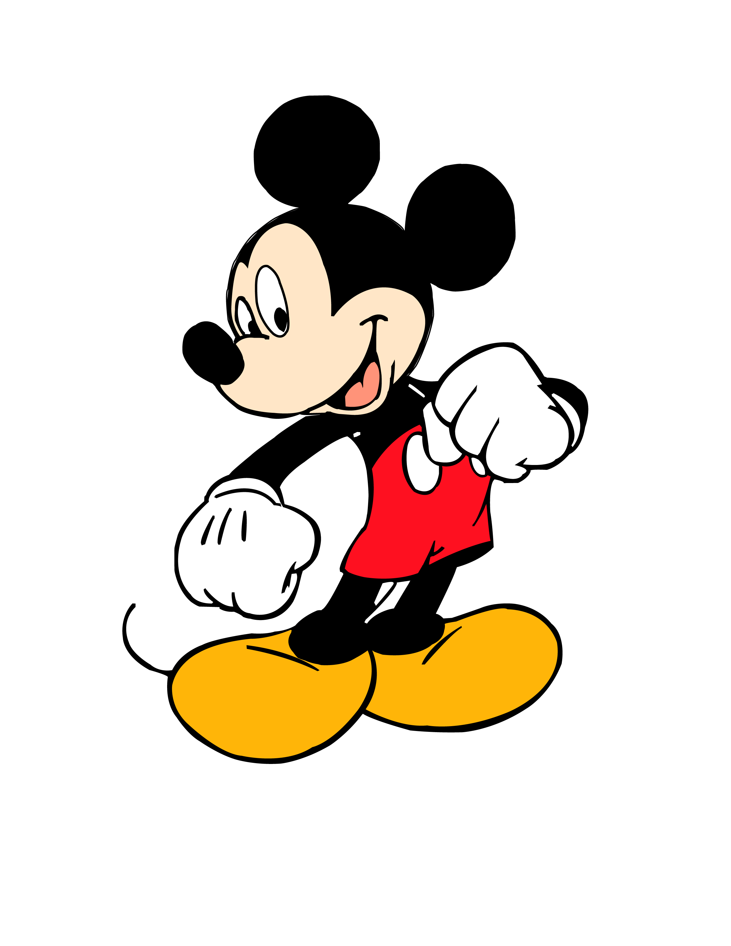 mickey mouse clipart vector - photo #50