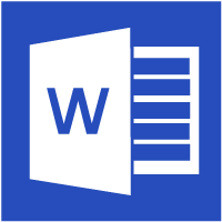 Microsoft Word 2013 Logo