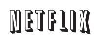 Netflix Logo Black and White
