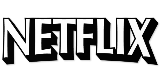 Netflix Logo Black and White