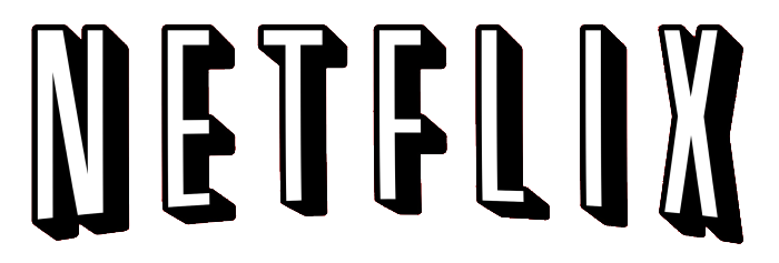 Netflix Logo Black and White