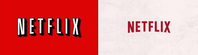 Netflix New and Old Logo