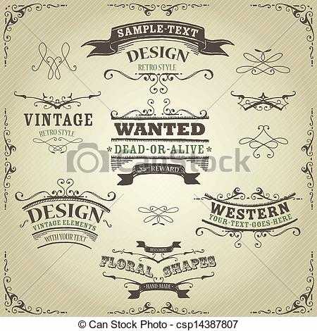 Old Western Banner Clip Art Free