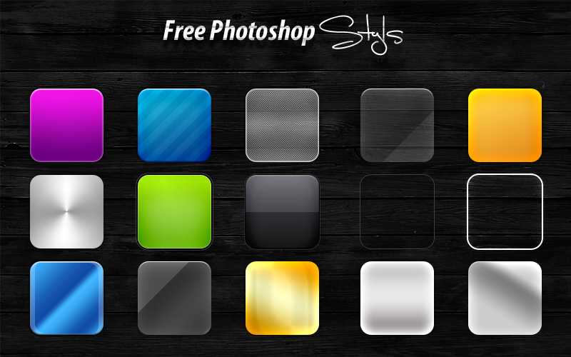 Photoshop Styles Free Download