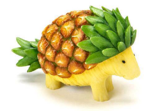 Pineapple Fruit Animal Art